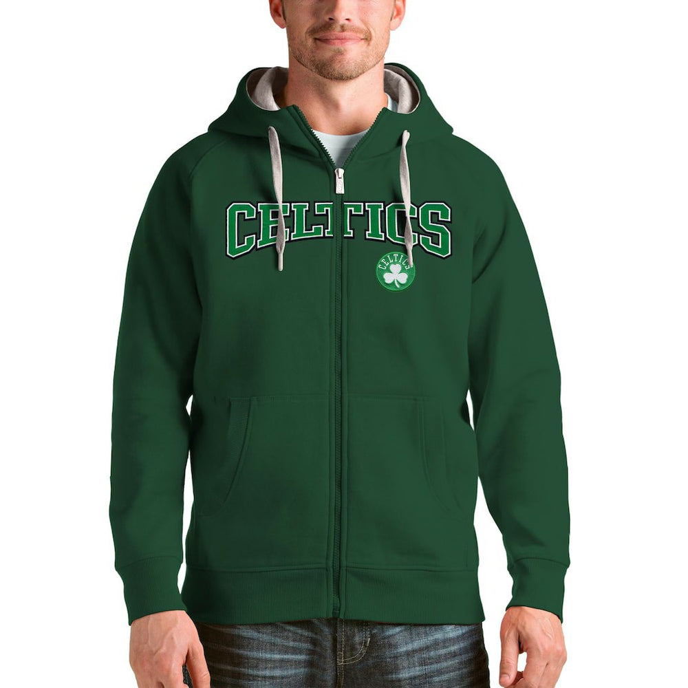 NBA Boston Celtics Antigua Victory Full-Zip Hoodie