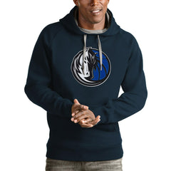 NBA Dallas Mavericks Antigua Logo Victory Pullover Hoodie sale