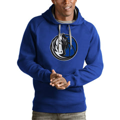 NBA Dallas Mavericks Antigua Logo Victory Pullover Hoodie sale