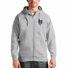NBA Sacramento Kings Antigua Logo Victory Full-Zip Hoodie