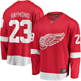 NHL Red Lucas Raymond Detroit Red Wings Fanatics Home Breakaway Player Jersey