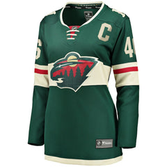 NHL Green Jared Spurgeon Minnesota Wild Women's Home Breakaway Player Jersey