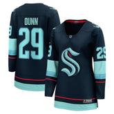 NHL Deep Sea Blue Vince Dunn Seattle Kraken Fanatics Women's Home Breakaway Player Jersey