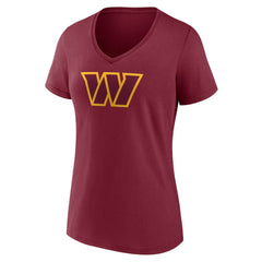 Terry McLaurin Women's Player Icon Name & Number V-Neck T-Shirt - Washington Commanders