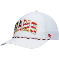 '47 Hitch Stars and Stripes Trucker Adjustable Hat - Los Angeles Rams