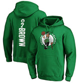 NBA Jaylen Brown Boston Celtics Playmaker Name & Number Pullover Hoodie