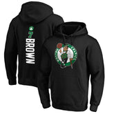 NBA Jaylen Brown Boston Celtics Playmaker Name & Number Pullover Hoodie