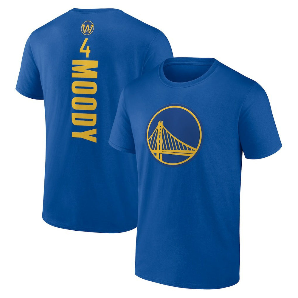 NBA Moses Moody Golden State Warriors Playmaker Name & Number T-Shirt sale