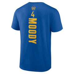 NBA Moses Moody Golden State Warriors Playmaker Name & Number T-Shirt sale