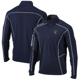 MLB Milwaukee Brewers Columbia Shotgun Omni-Wick Quarter-Zip Pullover Jacket