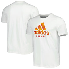 Spain National Team DNA Graphic T-Shirt - Adidas White