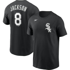 MLB Bo Jackson Chicago White Sox Nike Cooperstown Collection Name & Number T-Shirt