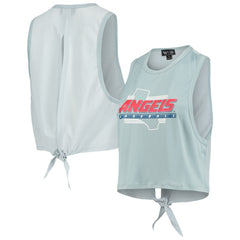 MLB Los Angeles Angels The Wild Collective Women's Open Back Twist-Tie Tank Top