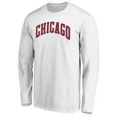NBA Chicago Bulls Alternate Team Logo Long Sleeve T-Shirt sale