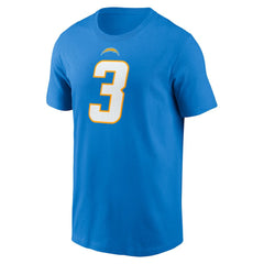 Derwin James Jr. Player Name & Number T-Shirt - Los Angeles Chargers
