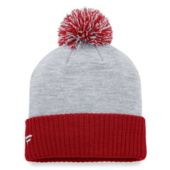 Women's Ash Cuffed Knit Hat with Pom - Arizona Cardinals
