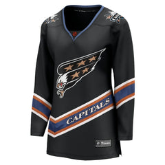 NHL Black Washington Capitals Fanatics Women's Special Edition 2.0 Breakaway Blank Jersey