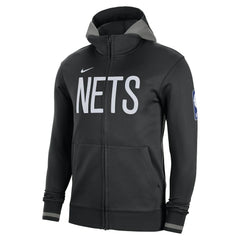 NBA Brooklyn Nets Authentic Showtime Performance Full-Zip Hoodie