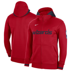 NBA Washington Wizards Authentic Showtime Performance Full-Zip Hoodie
