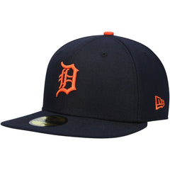 MLB Detroit Tigers New Era Authentic Collection On-Field Road 59FIFTY Fitted Hat