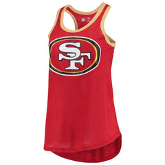 G-III 4Her by Carl Banks Women's Tater Burnout Tank Top - San Francisco 49ers
