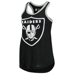 G-III 4Her by Carl Banks Women's Tater Burnout Tank Top - Las Vegas Raiders