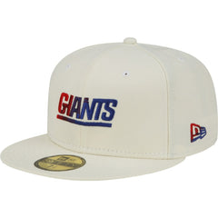 Chrome Color Dim 59FIFTY Fitted Hat - New York Giants