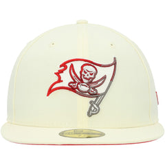 Chrome Color Dim 59FIFTY Fitted Hat - Tampa Bay Buccaneers