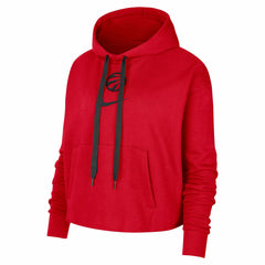 NBA Toronto Raptors Women's Courtside Cropped Pullover Hoodie