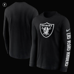 RFLCTV Name and Logo T-Shirt - Las Vegas Raiders