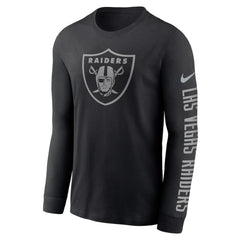 RFLCTV Name and Logo T-Shirt - Las Vegas Raiders