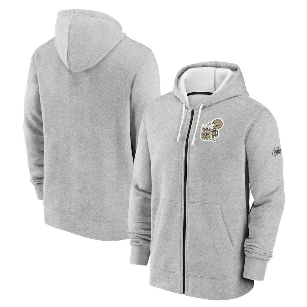 Historic Lifestyle Full-Zip Hoodie - New Orleans Saints