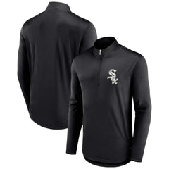 MLB Chicago White Sox Fanatics Tough Minded Lightweight Quarter-Zip Pullover