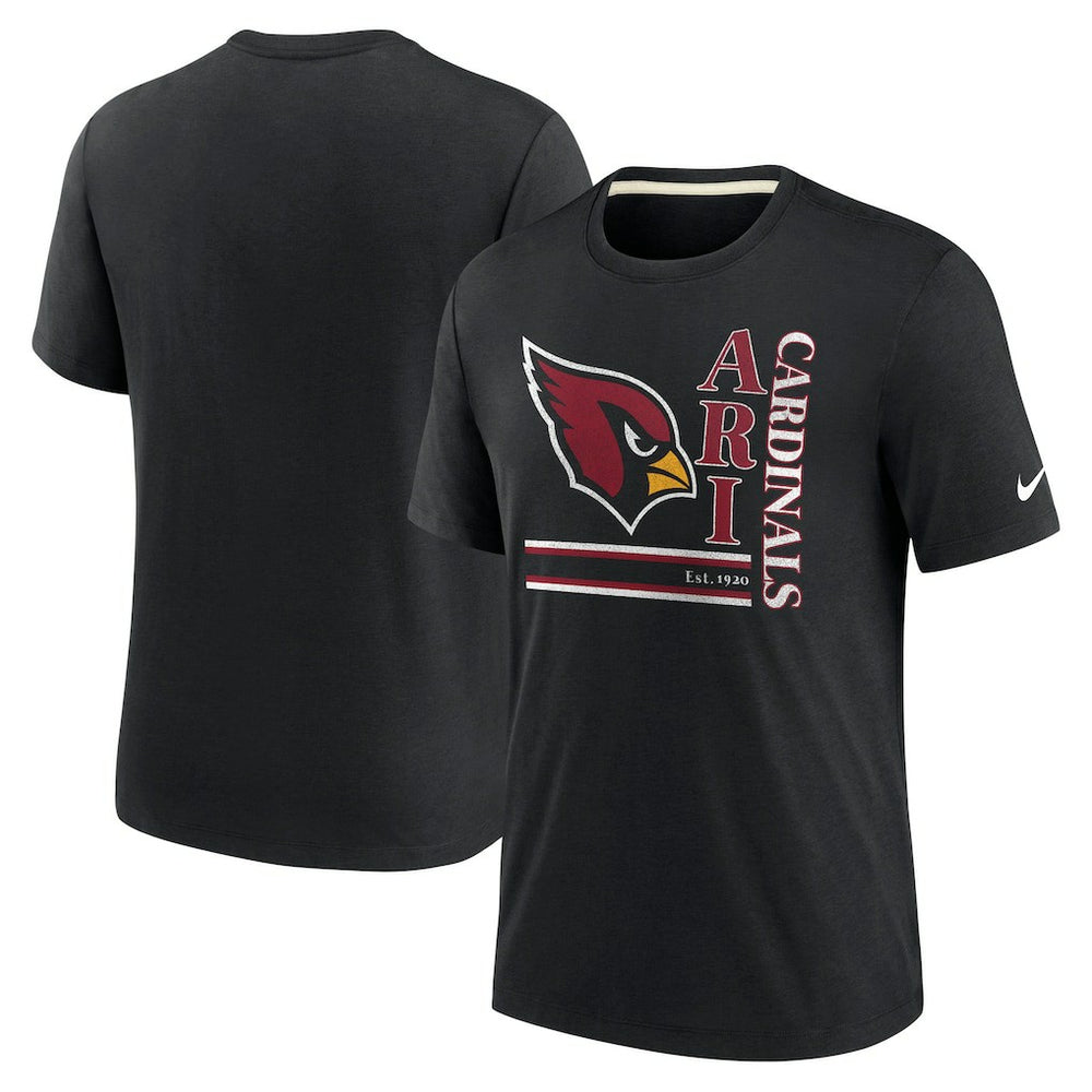 Wordmark Logo Tri-Blend T-Shirt - Arizona Cardinals