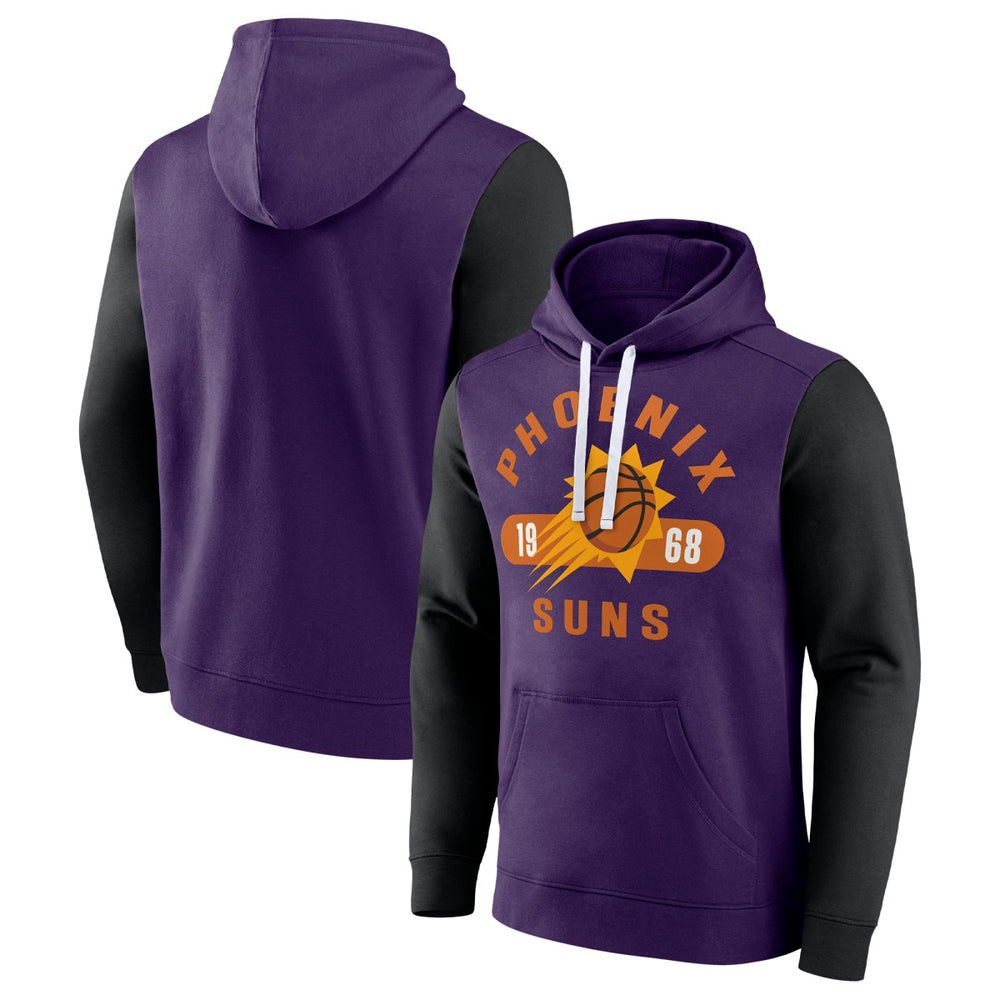 NBA Phoenix Suns Attack Colorblock Pullover Hoodie
