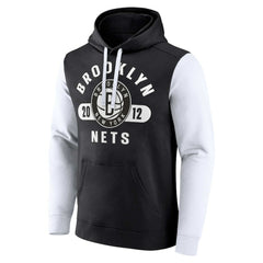 NBA Brooklyn Nets Attack Colorblock Pullover Hoodie