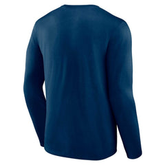 NHL Deep Sea Blue Seattle Kraken Fanatics Skate Or Die Long Sleeve T-Shirt