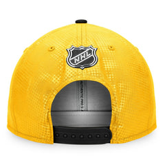 NHL Gold/Black Pittsburgh Penguins Fanatics Authentic Pro Alternate Logo Snapback Hat