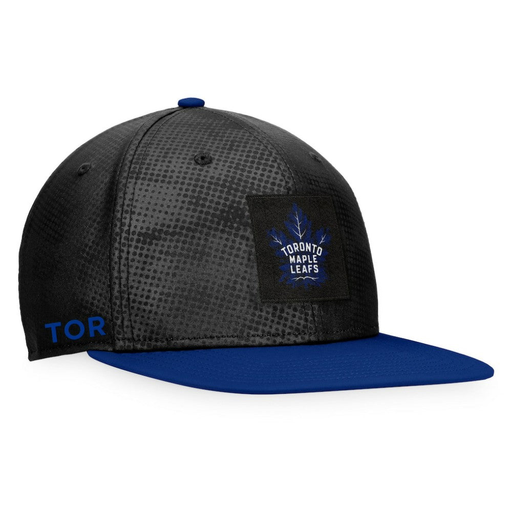 NHL Black/Blue Toronto Maple Leafs Fanatics Authentic Pro Alternate Logo Snapback Hat