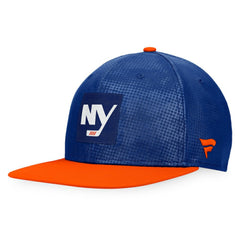 NHL Royal/Orange New York Islanders Fanatics Authentic Pro Alternate Logo Snapback Hat