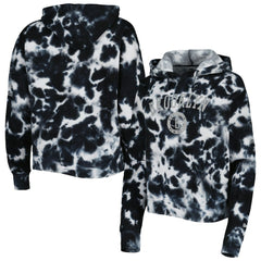NBA Brooklyn Nets Women's Brushed Cotton Tie-Dye Pullover Hoodie