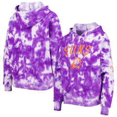 NBA Phoenix Suns Women's Brushed Cotton Tie-Dye Pullover Hoodie
