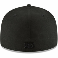 MLB Detroit Tigers New Era Black on Black 59FIFTY Fitted Hat
