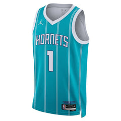 NBA LaMelo Ball Charlotte Hornets Jordan Brand Unisex Swingman Jersey