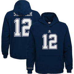 Youth Retired Player Name & Number Pullover Hoodie - Dallas Cowboys