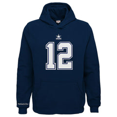 Youth Retired Player Name & Number Pullover Hoodie - Dallas Cowboys