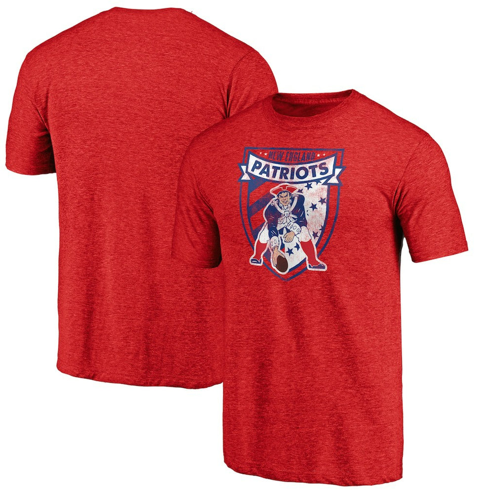 Hometown Collection The Shield Tri-Blend T-Shirt - New England Patriots