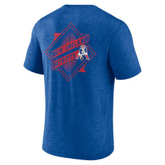 Diamond Scroll Tri-Blend T-Shirt - New England Patriots