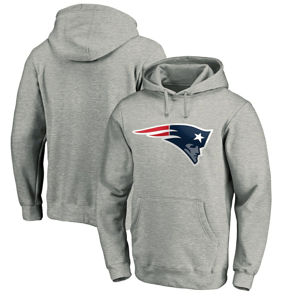 Primary Logo Fitted Pullover Hoodie - New England Patriots