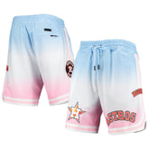 MLB Houston Astros Pro Standard Team Logo Pro Ombre Shorts